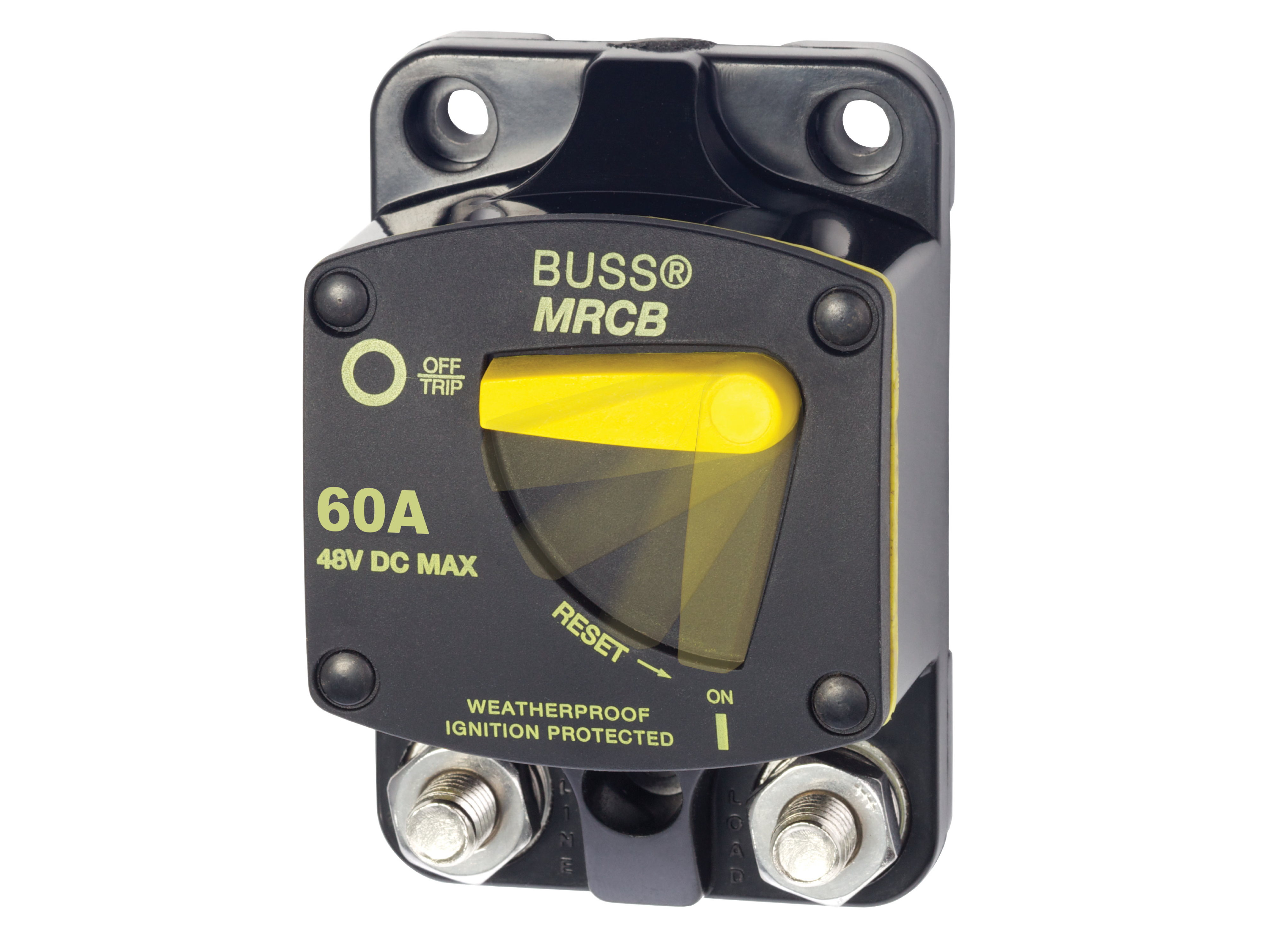 Blue Sea Systems 187-Series Surface Mount DC Circuit Breaker 60 Amps - My Store