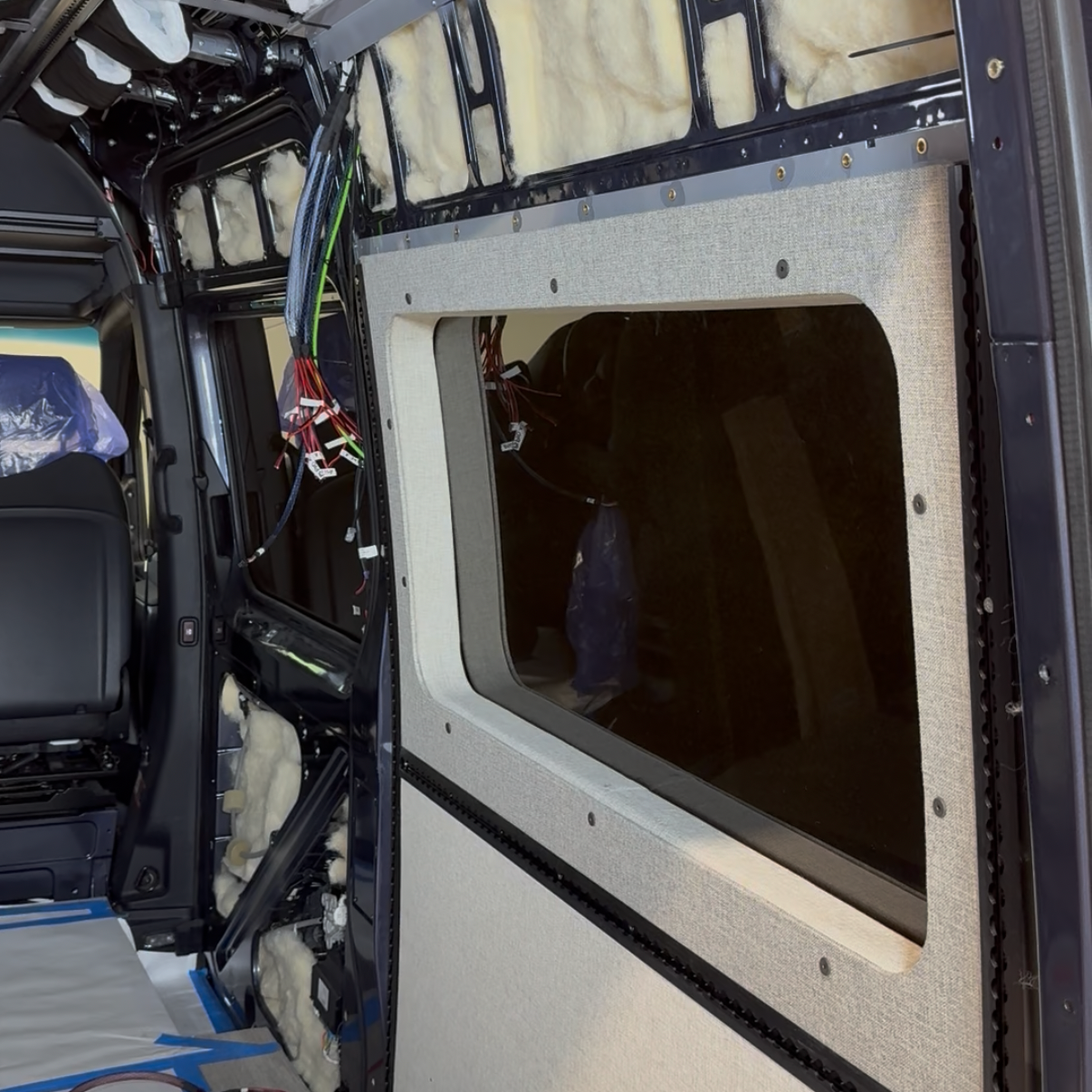 Sprinter 144 Innie Pocket Sleeper Pair (D2 and P2 Window Trim Rings) - My Store