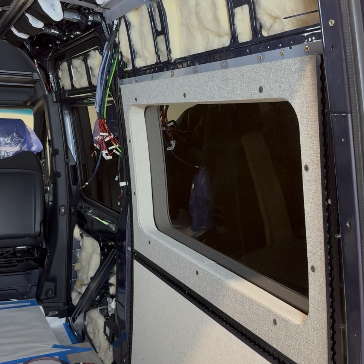 Sprinter 144 Innie Pocket Sleeper Pair (D2 and P2 Window Trim Rings) - My Store
