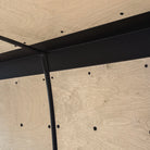 Finished interior wall and ceiling panels installed in Sprinter van — Virtus Vans modular kit