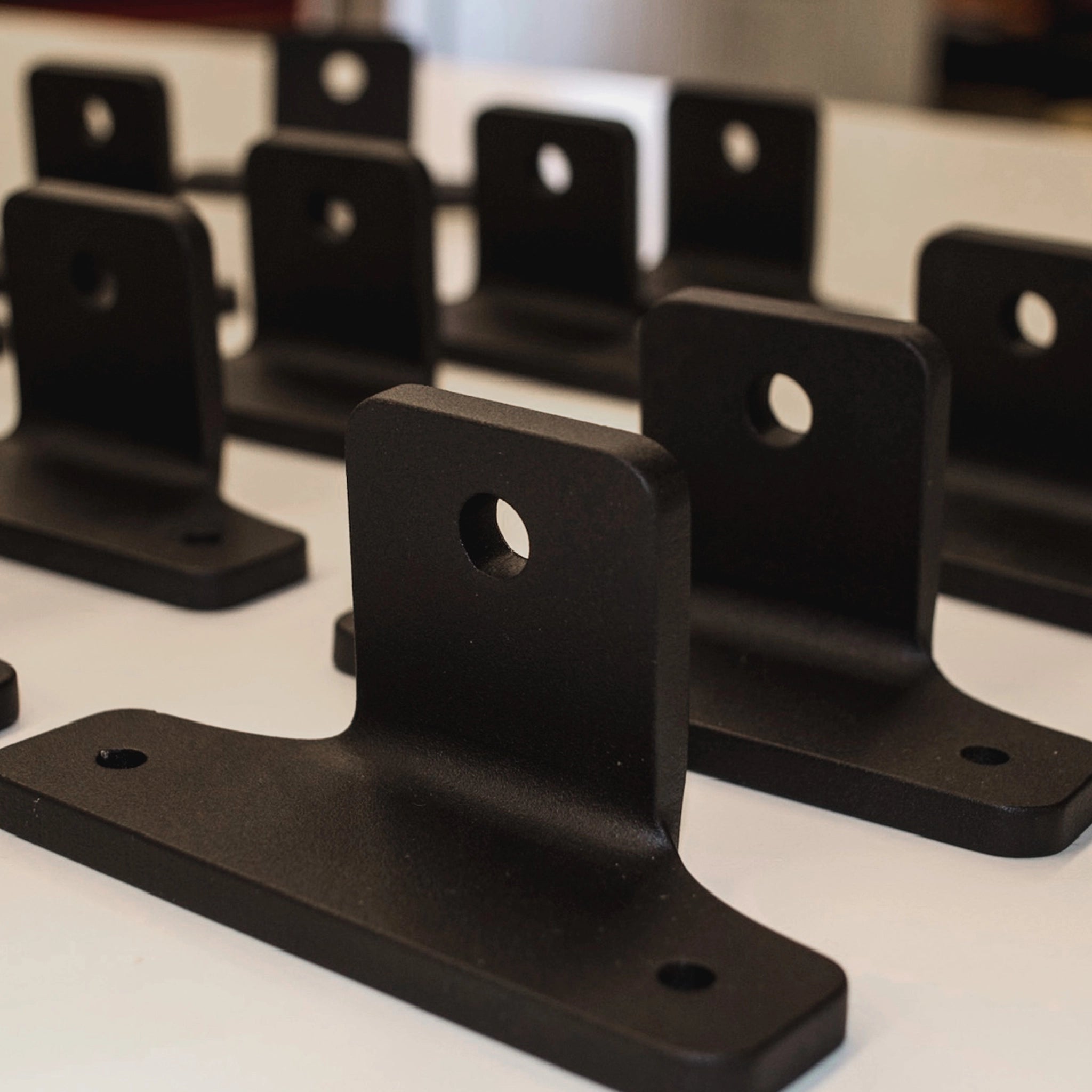 Heavy-duty mounting hardware included with Virtus Vans Sprinter conversion kit